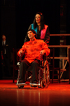 Thomas Stanghelle (tenor) as Mark Wang and Stine Mari Langstrand as Mark's girlfriend Jing
