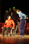 From left: Thomas Stanghelle (tenor) as Mark Wang and Kjetil St�a (baritone) as Ketil Moe